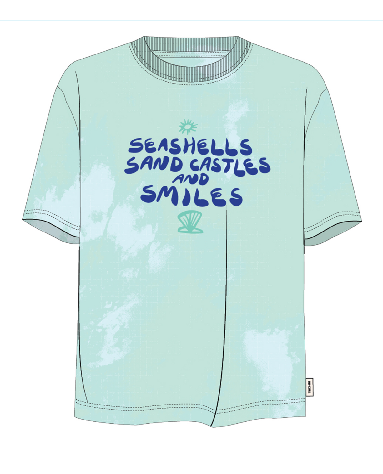 Rip Curl Shells TY Tee-Girl