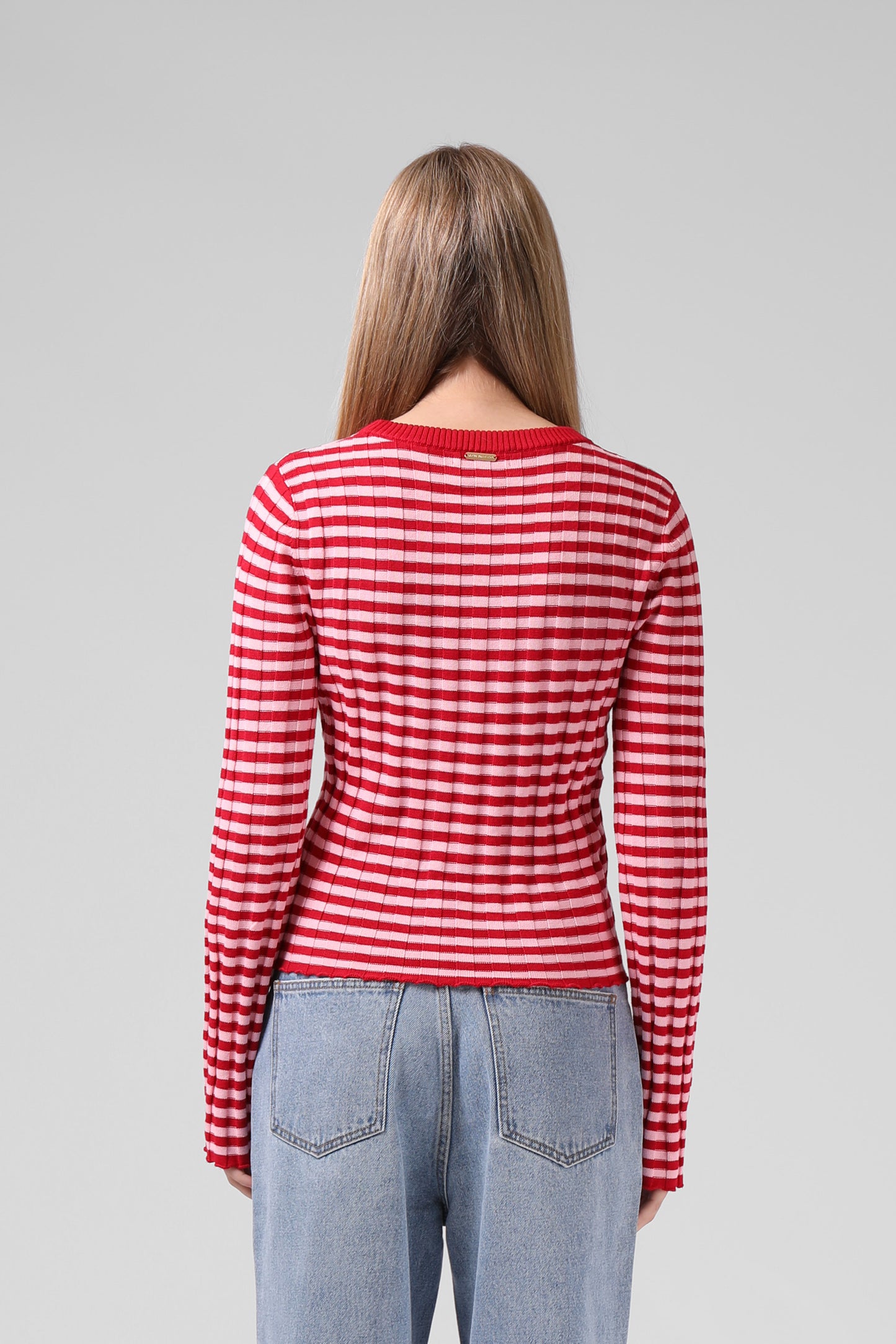 RPM Stripe Knitted LS