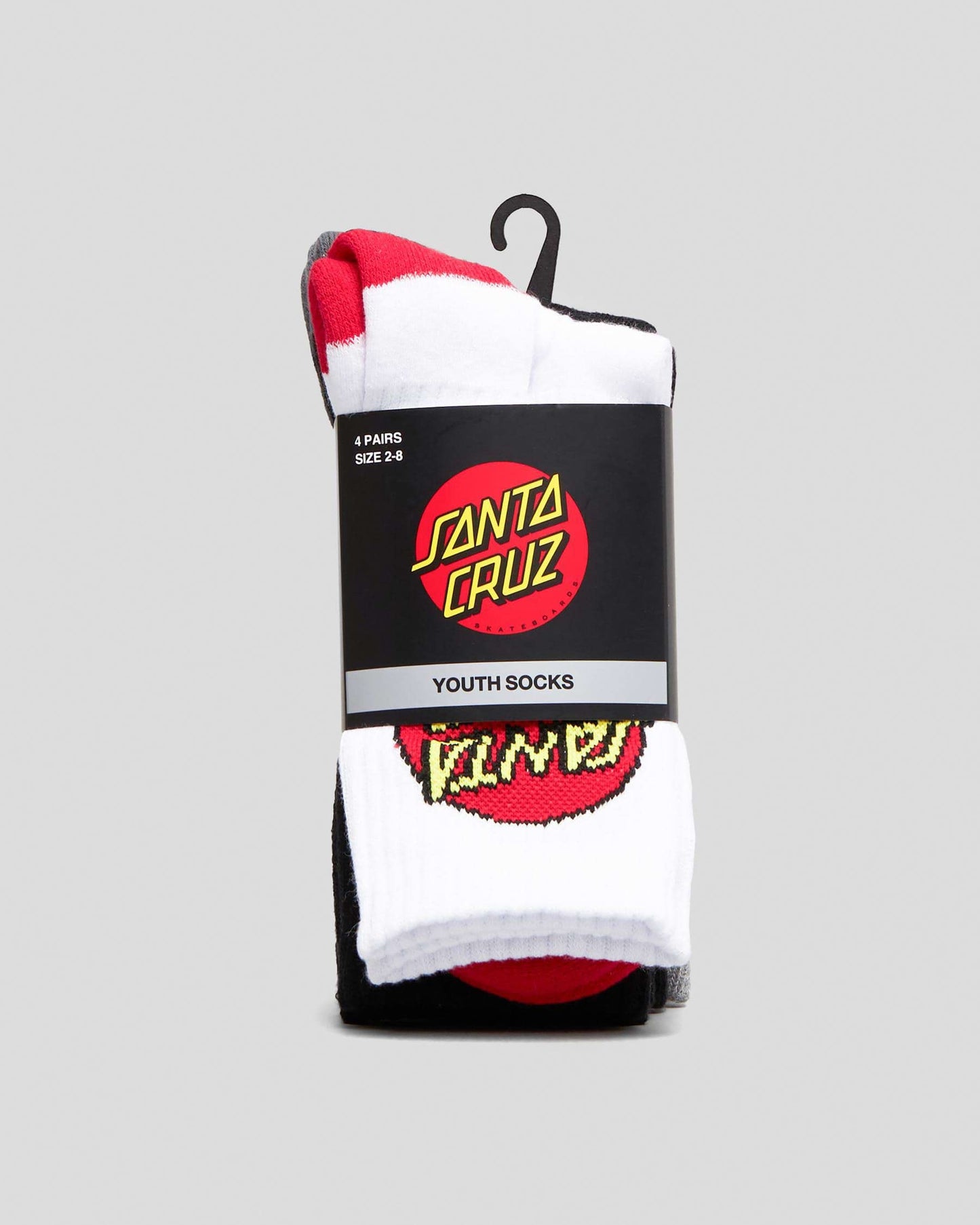 Santa Cruz Classic Dot Crew Sock Youth