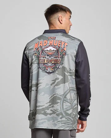 Mad Hueys The Island Captain UPF 50+ Fishing Jersey
