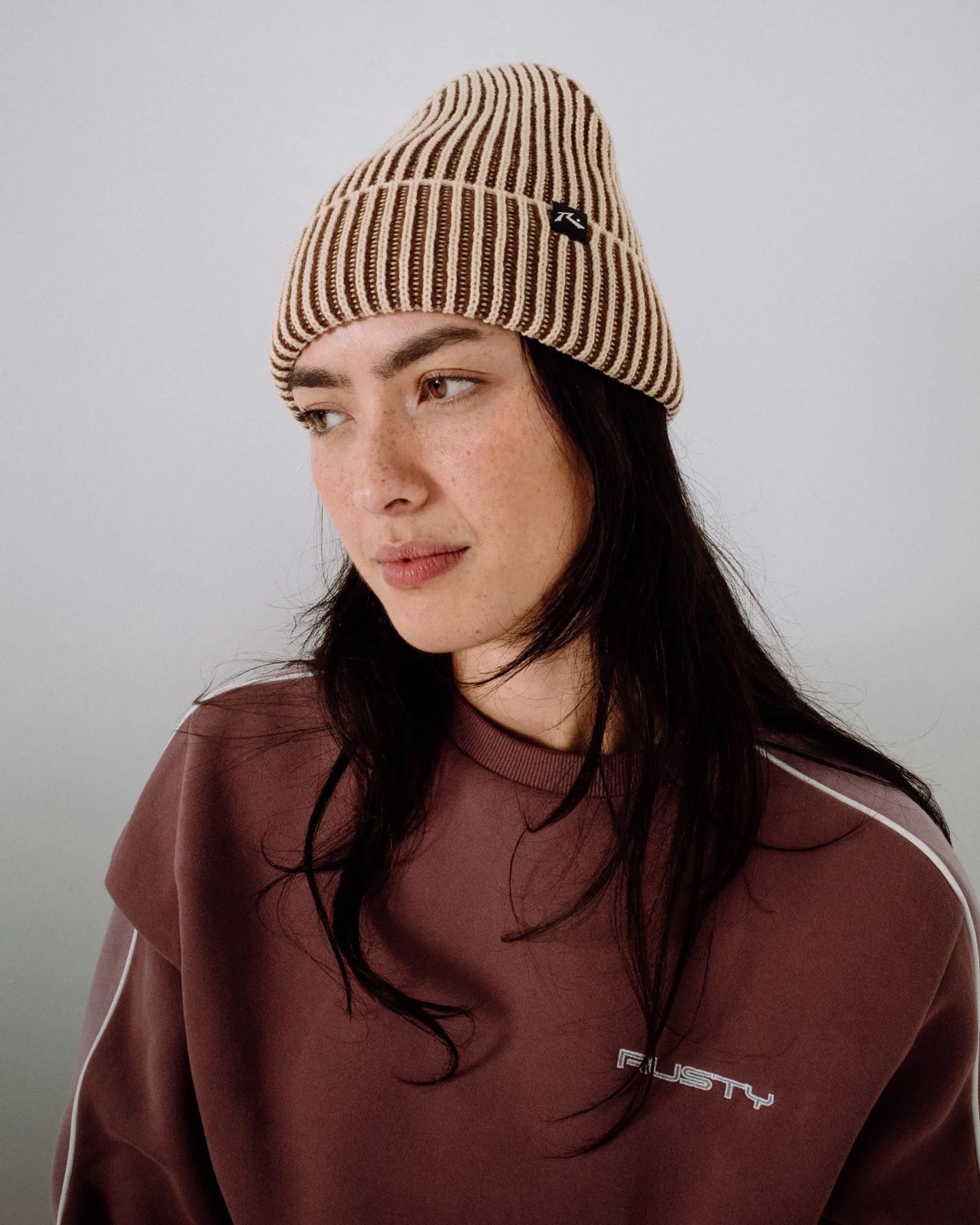 Rusty Pixel Beanie