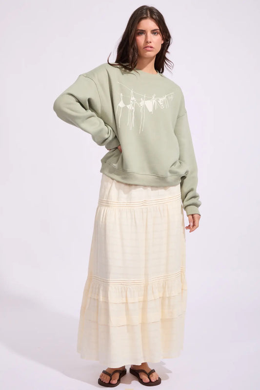 Rhythm Melia Crew Neck Fleece