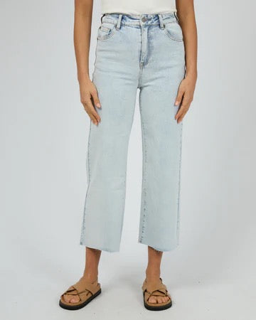All About Eve CHARLIE HIGH RISE WIDE LEG - Bleach