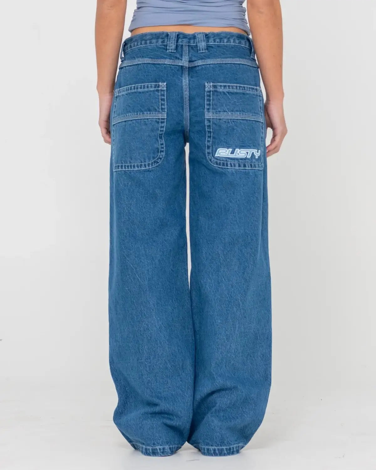 Rusty FLIP MOMMY LOW RISE JEAN
