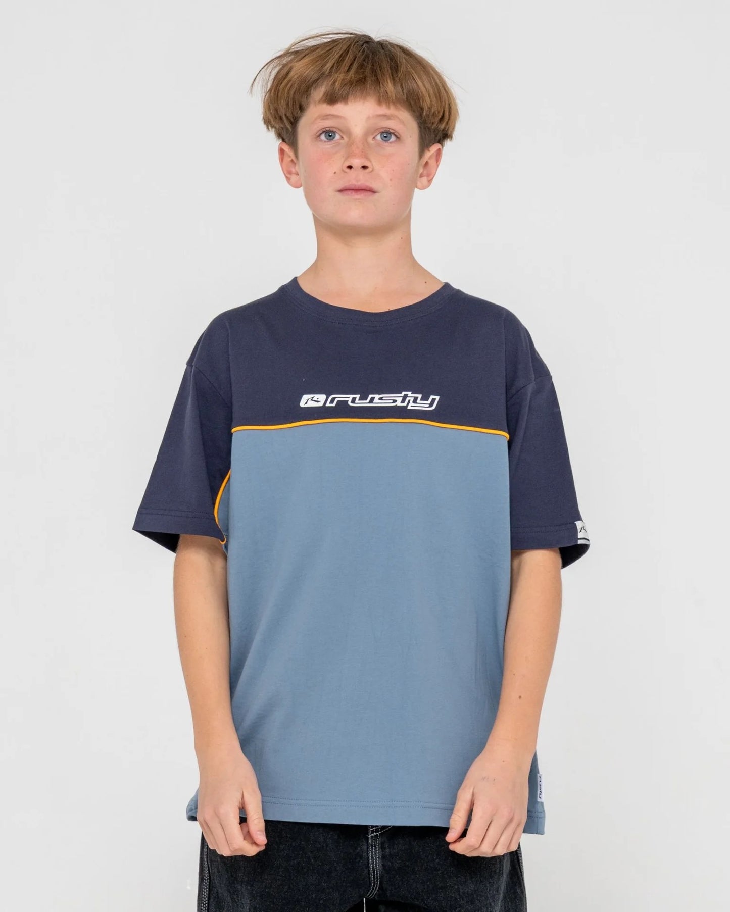 Rusty Infinity Short Sleeve Tee Boys