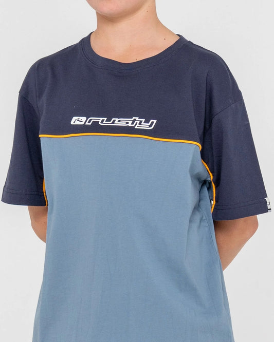 Rusty Infinity Short Sleeve Tee Boys