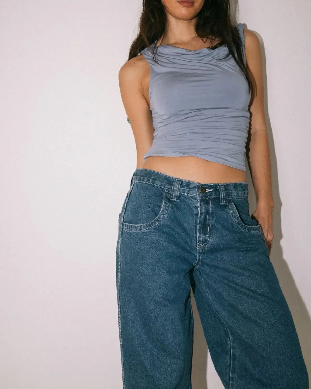Rusty FLIP MOMMY LOW RISE JEAN