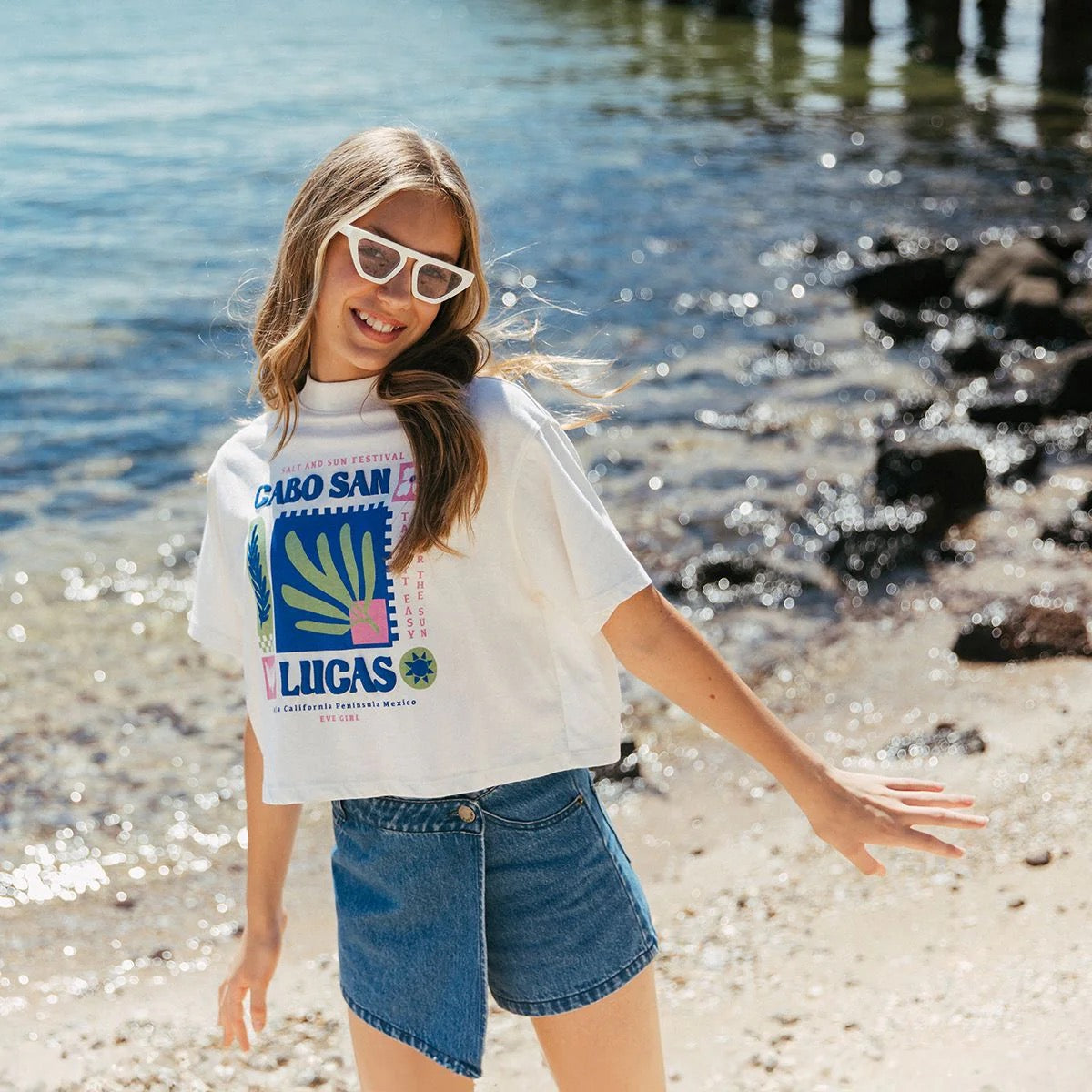 Eve Girl San Lucas Tee