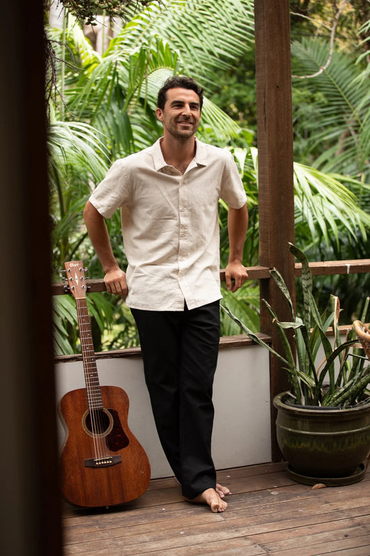 Rhythm Classic Linen SS Shirt