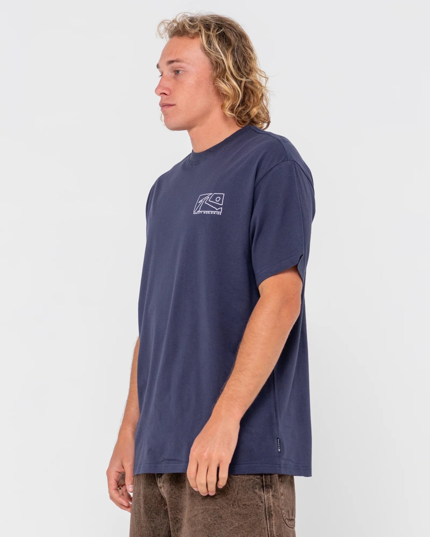Rusty BOXED OUT SHORT SLEEVE TEE