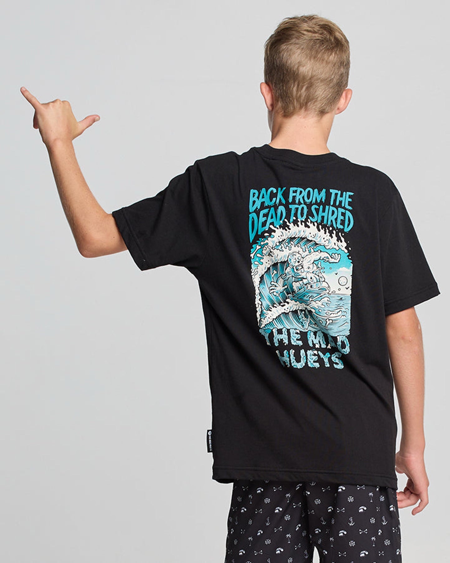 Mad Hueys BACK FROM THE DEAD YOUTH SS TEE