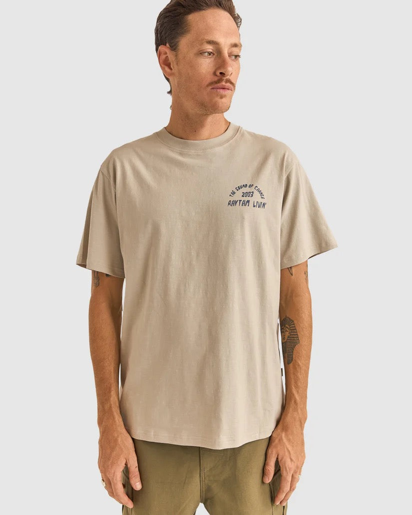 Rhythm DOWN UNDER SLUB SS T-SHIRT