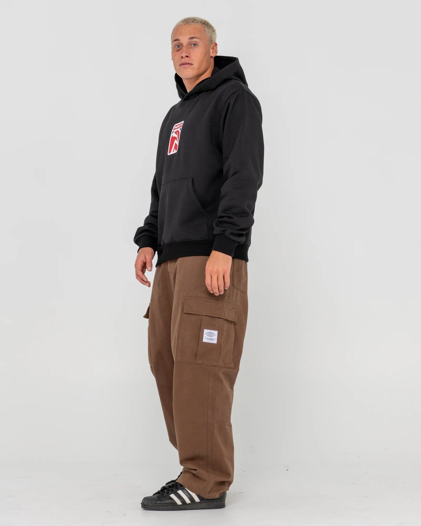 Rusty NANOTECH HOODED FLEECE