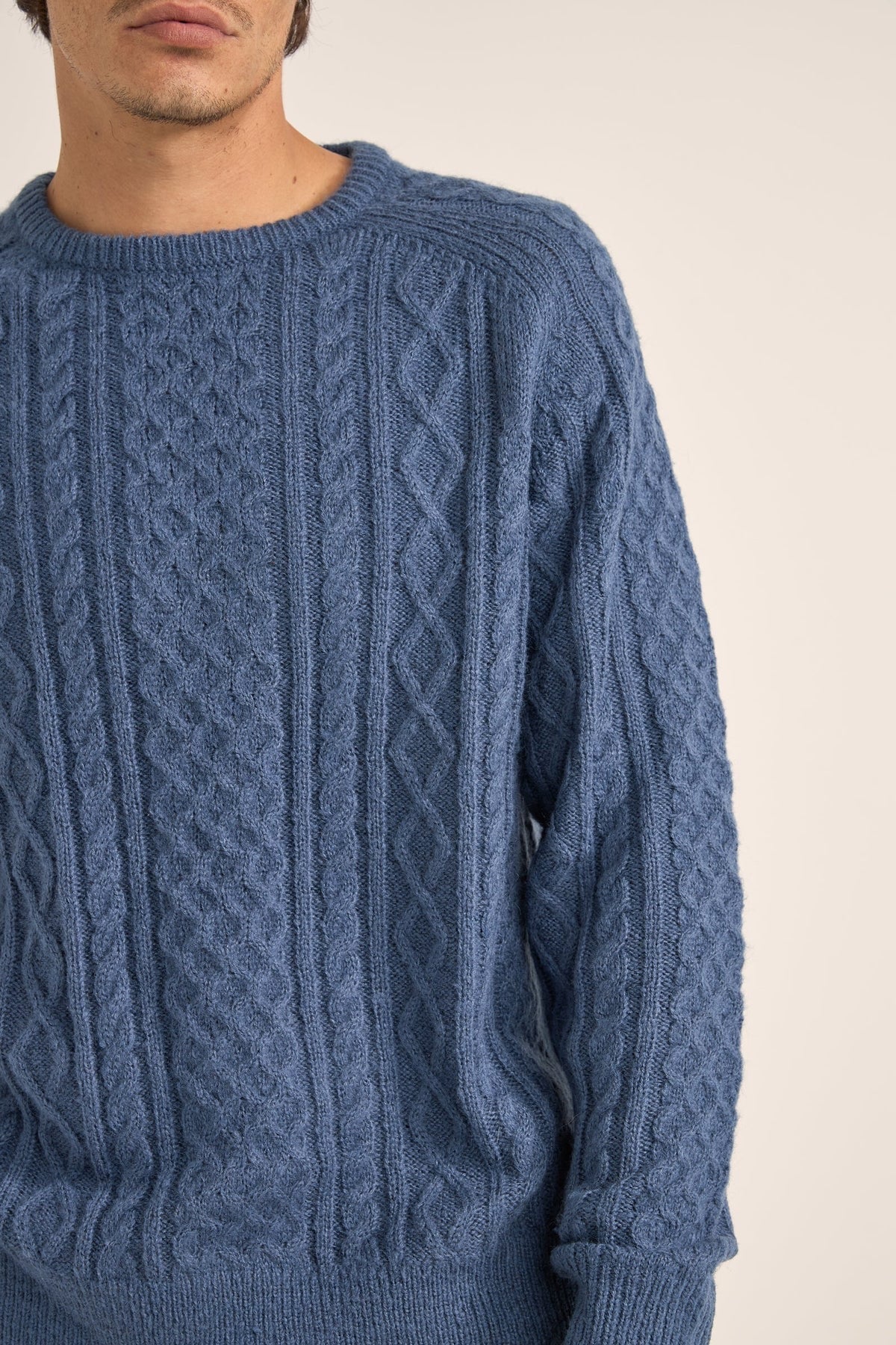Rhythm MOHAIR FISHERMANS KNIT
