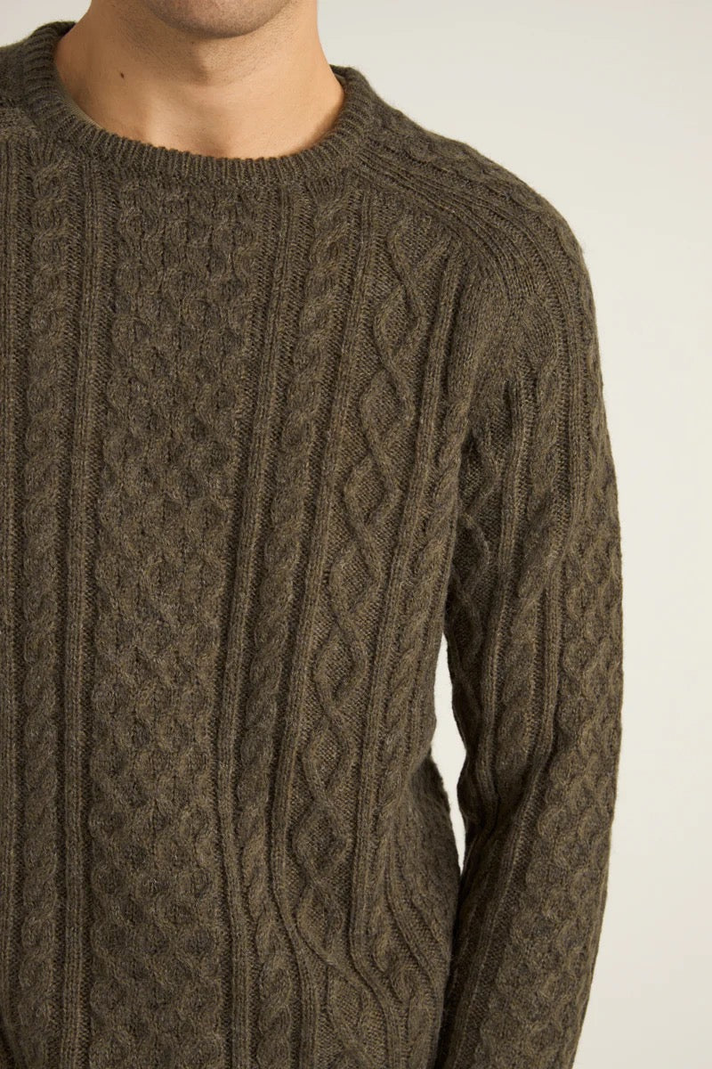 Rhythm MOHAIR FISHERMANS KNIT