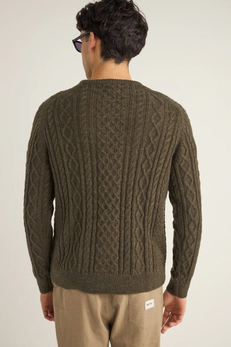 Rhythm MOHAIR FISHERMANS KNIT