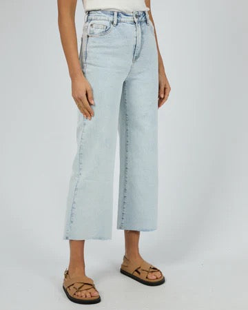 All About Eve CHARLIE HIGH RISE WIDE LEG - Bleach