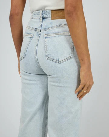 All About Eve CHARLIE HIGH RISE WIDE LEG - Bleach