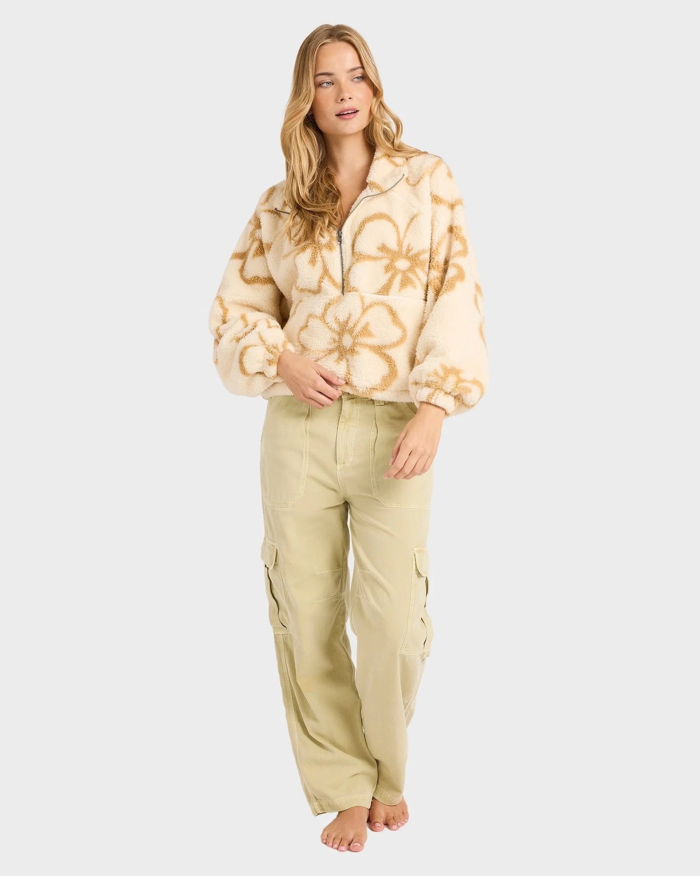 Billabong Last Time Half zip Crew