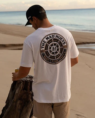 Mad Hueys HUEYS SHIP WHEEL SS TEE