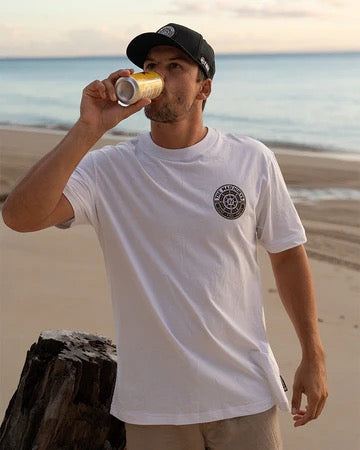 Mad Hueys HUEYS SHIP WHEEL SS TEE