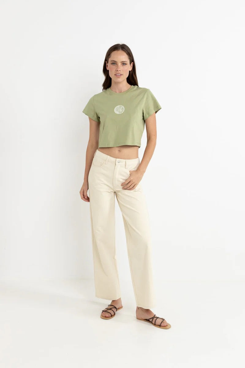 RHYTHM SUN CROP CREW TEE
