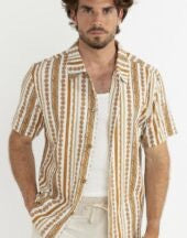 Rhythm PAISLEY STRIPE SS SHIRT