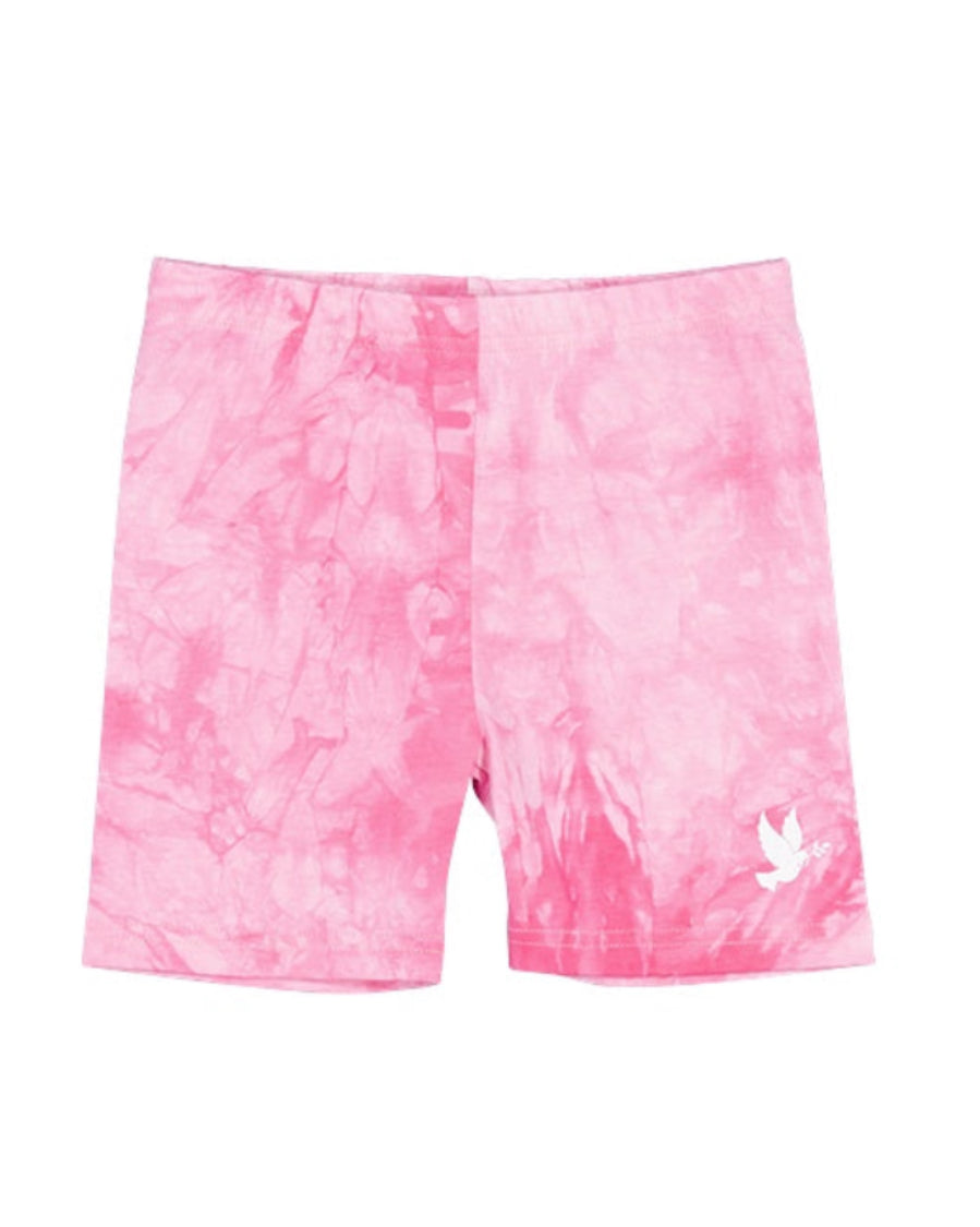 Radicool Bike Short In Tie Dye Pink