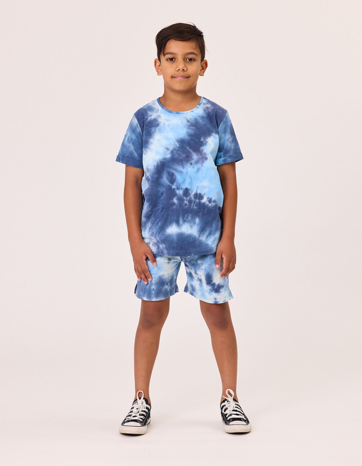 Radicool Rad Tribe Short In Blue Tie Dye