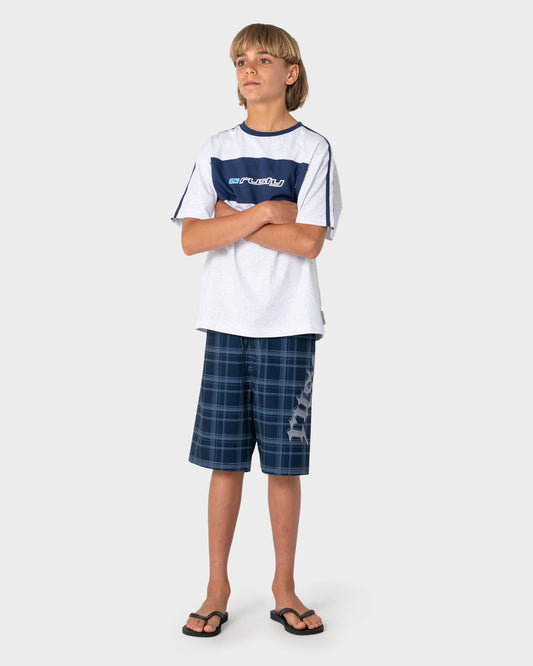 Rusty SUPER SHAOLIN SHORT SLEEVE TEE BOYS