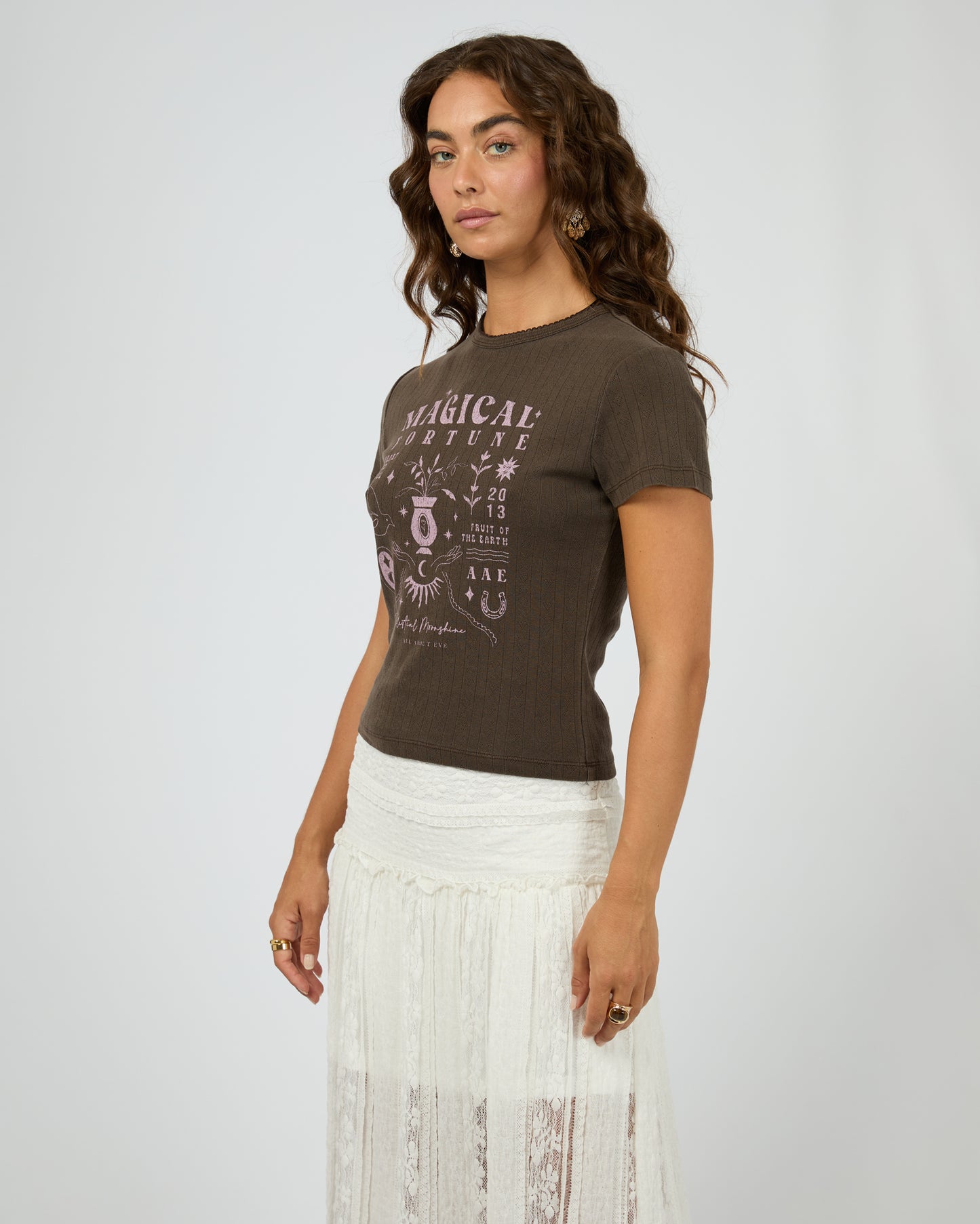 All About Eve FORTUNE BABY TEE