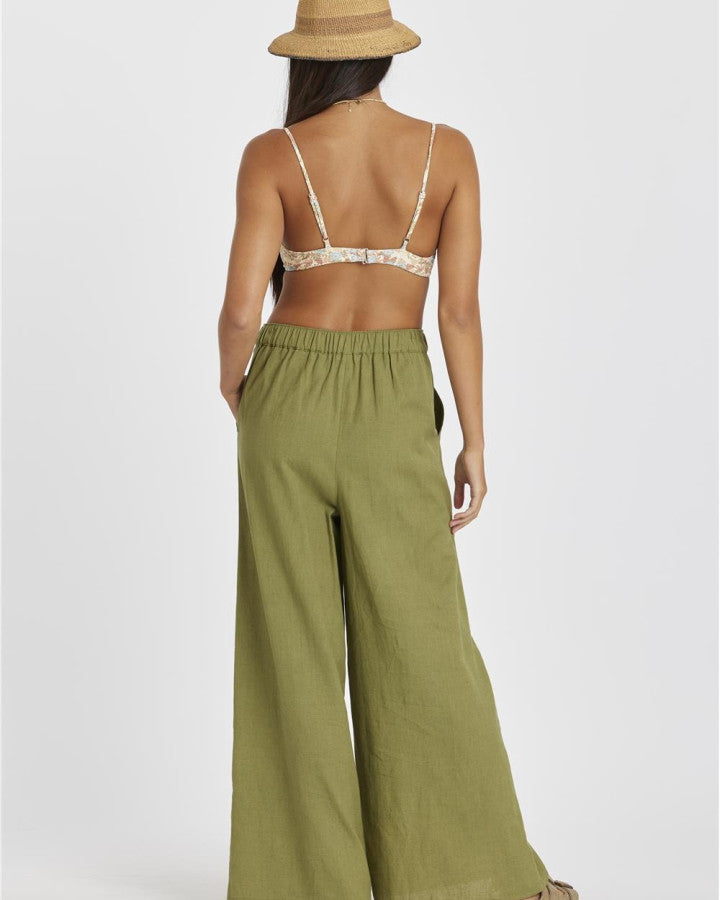 Sisstr Harlow Hight Waist Woven Pant-Sur