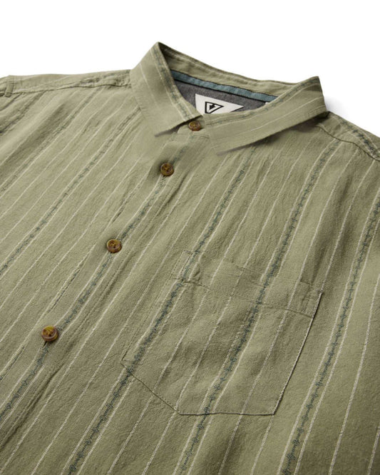 Vissla Linen Pin SS Shirt-SAG