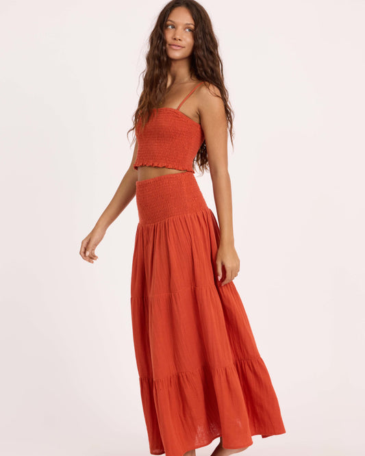 Sisstr Makena Woven Skirt-Cay