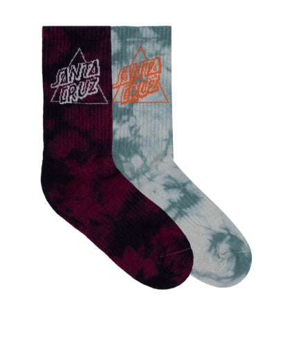 Santa Cruz NOT A DOT CREW SOCK 2 PACK