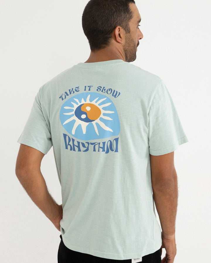 Rhythm Slow Down Slub SS T-Shirt