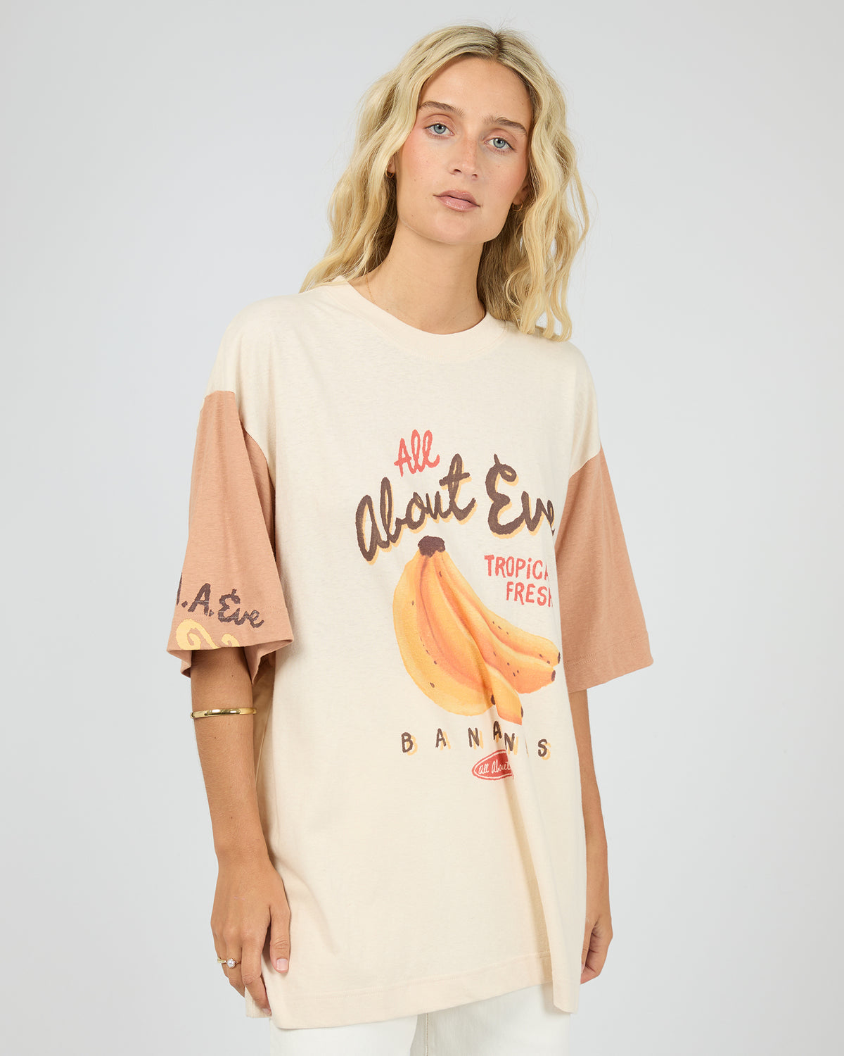 All About Eve Tropical Oversized Tee