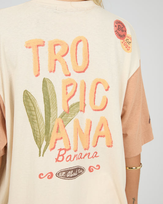 All About Eve Tropical Oversized Tee