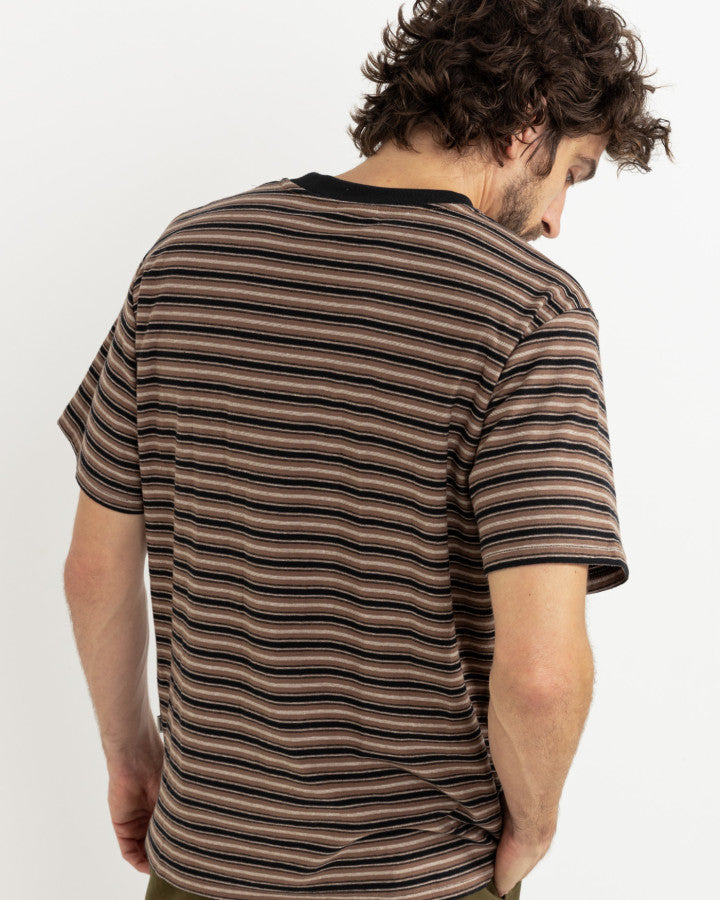 Rhythm VINTAGE STRIPE SS T-SHIRT
