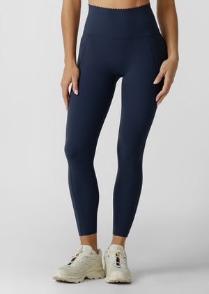 Lorna Jane Sweet Scallop Edge Ankle Biter Leggings