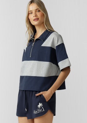 Lorna Jane Yacht Club 1/2 Zip Polo