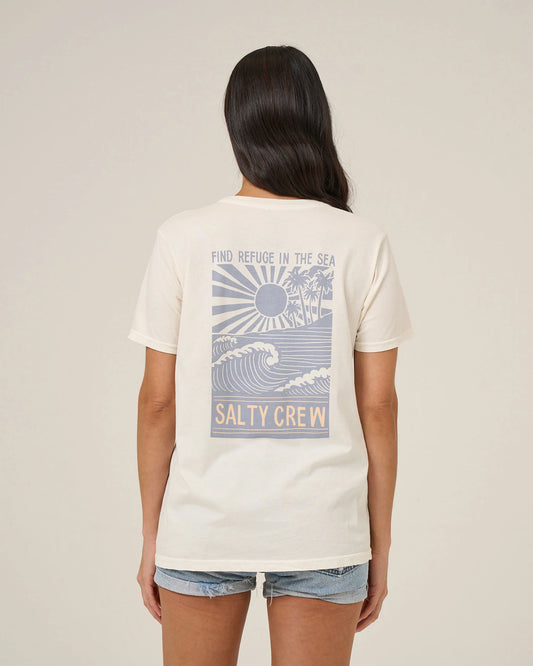 Salty Crew Rise and Smile BF Tee