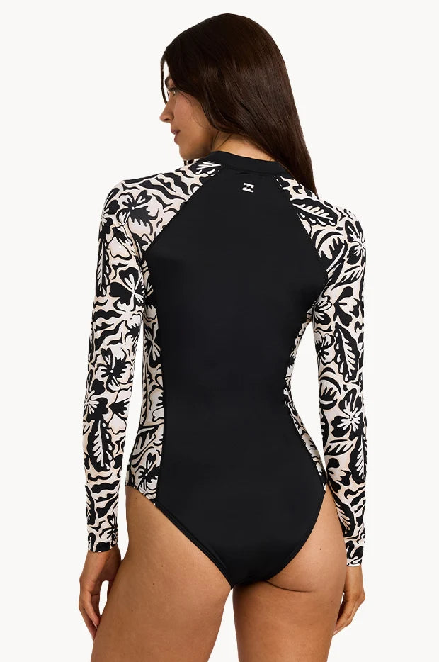 Billabong Wave Tribe Zip Front Bodysuit