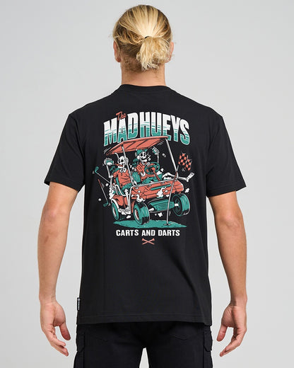 Mad Hueys CARTS AND DARTS SS TEE