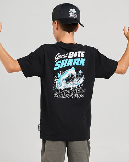 Mad Hueys GREAT BITE SHARK YOUTH SS TEE