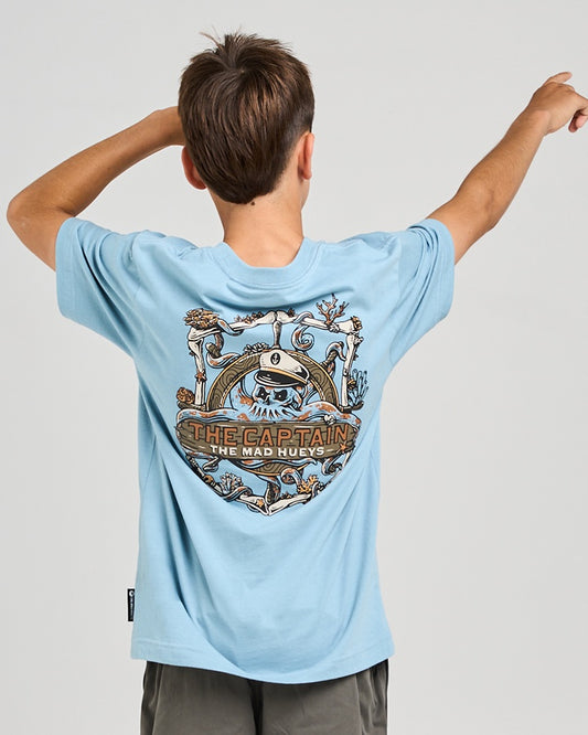 Mad Hueys THE SEA CAPTAIN YOUTH SS TEE