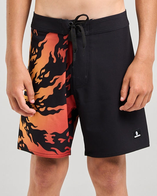 Mad Hueys SKULL SPIRAL | YOUTH 16 BOARDSHORT