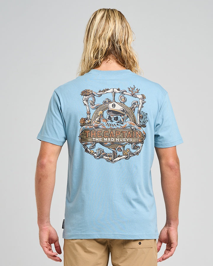 Mad Hueys THE SEA CAPTAIN SS TEE