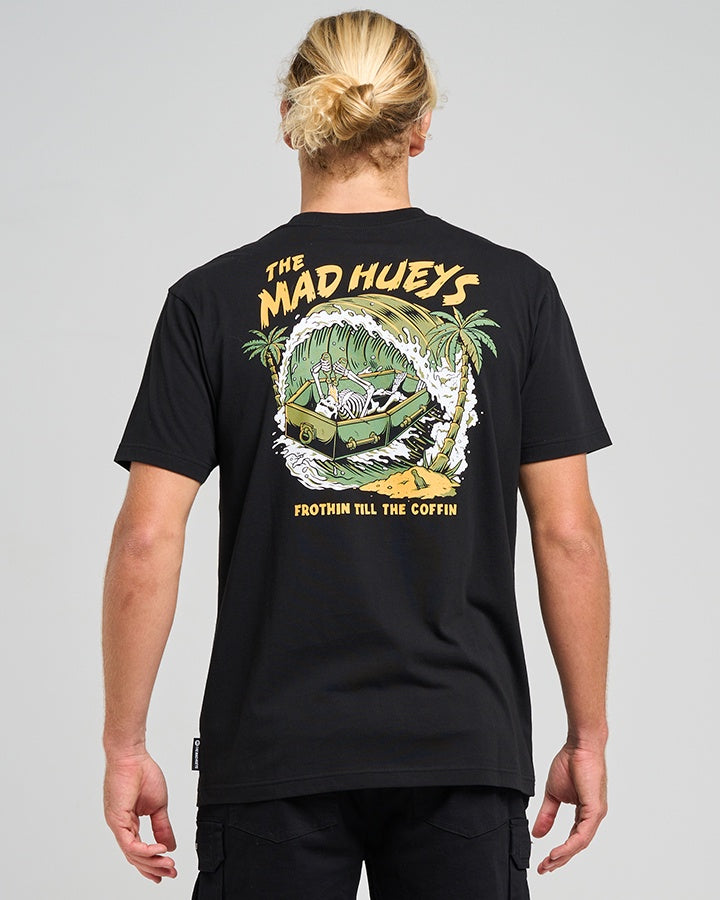 Mad Hueys FROTHIN COFFIN SS TEE