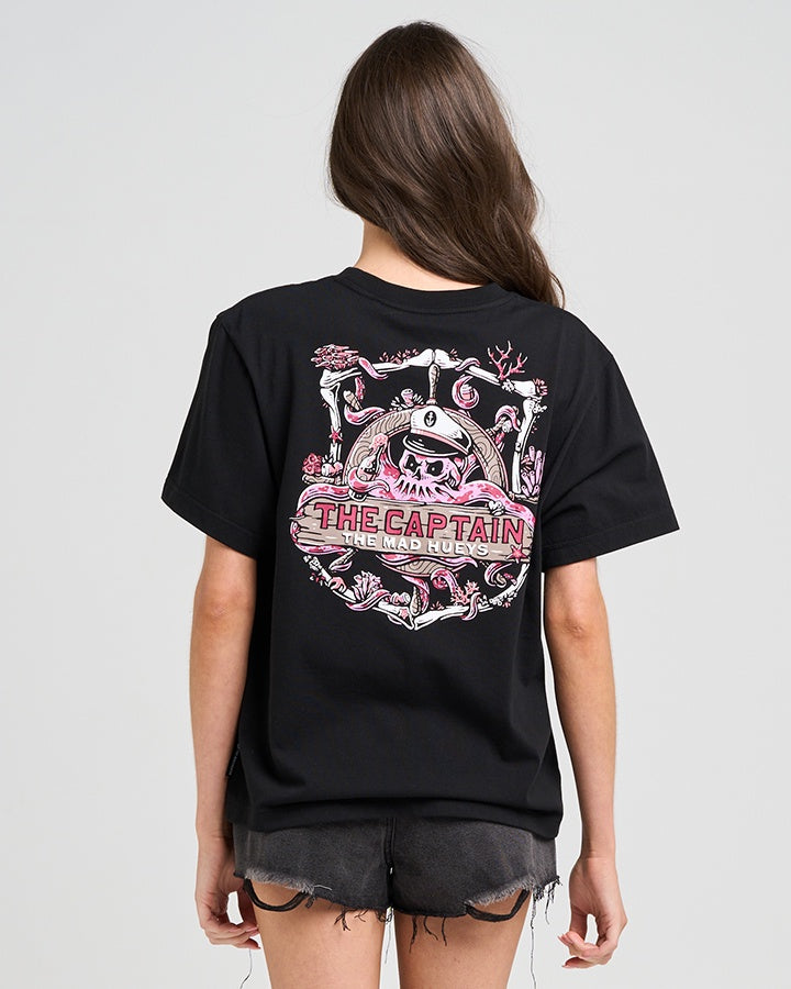 Mad Hueys THE SEA CAPTAIN WOMENS SS TEE